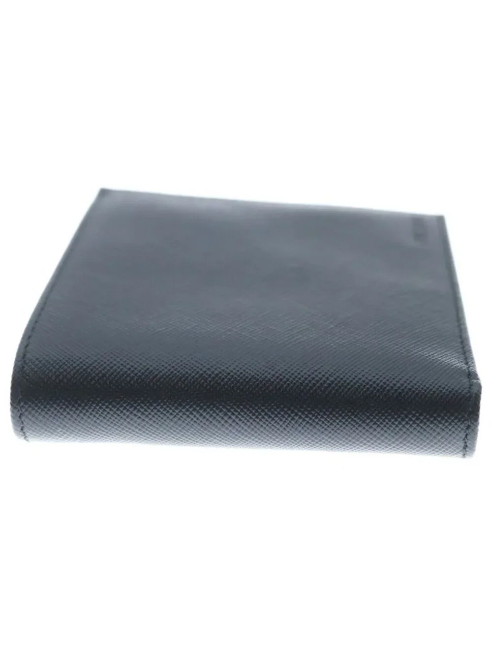 Prada Saffiano Leather Bifold Wallet Compact Wallet